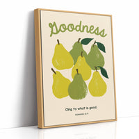 Goodness Beyond Com-Pear-Ison