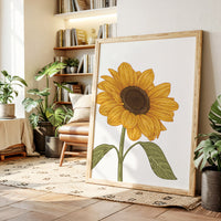 Golden Petals Paint Summer's Portrait