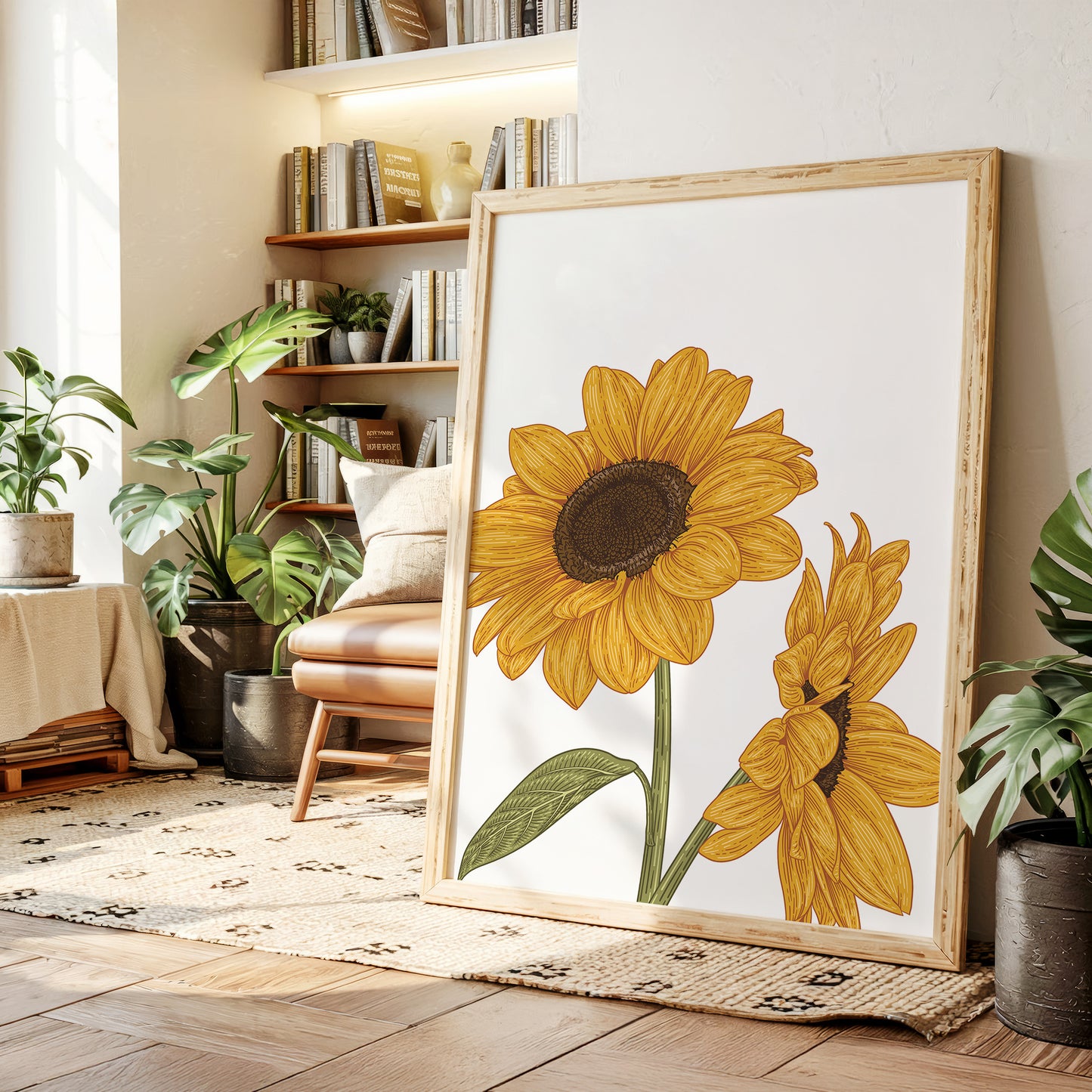 Golden Petals Greet Morning Sun