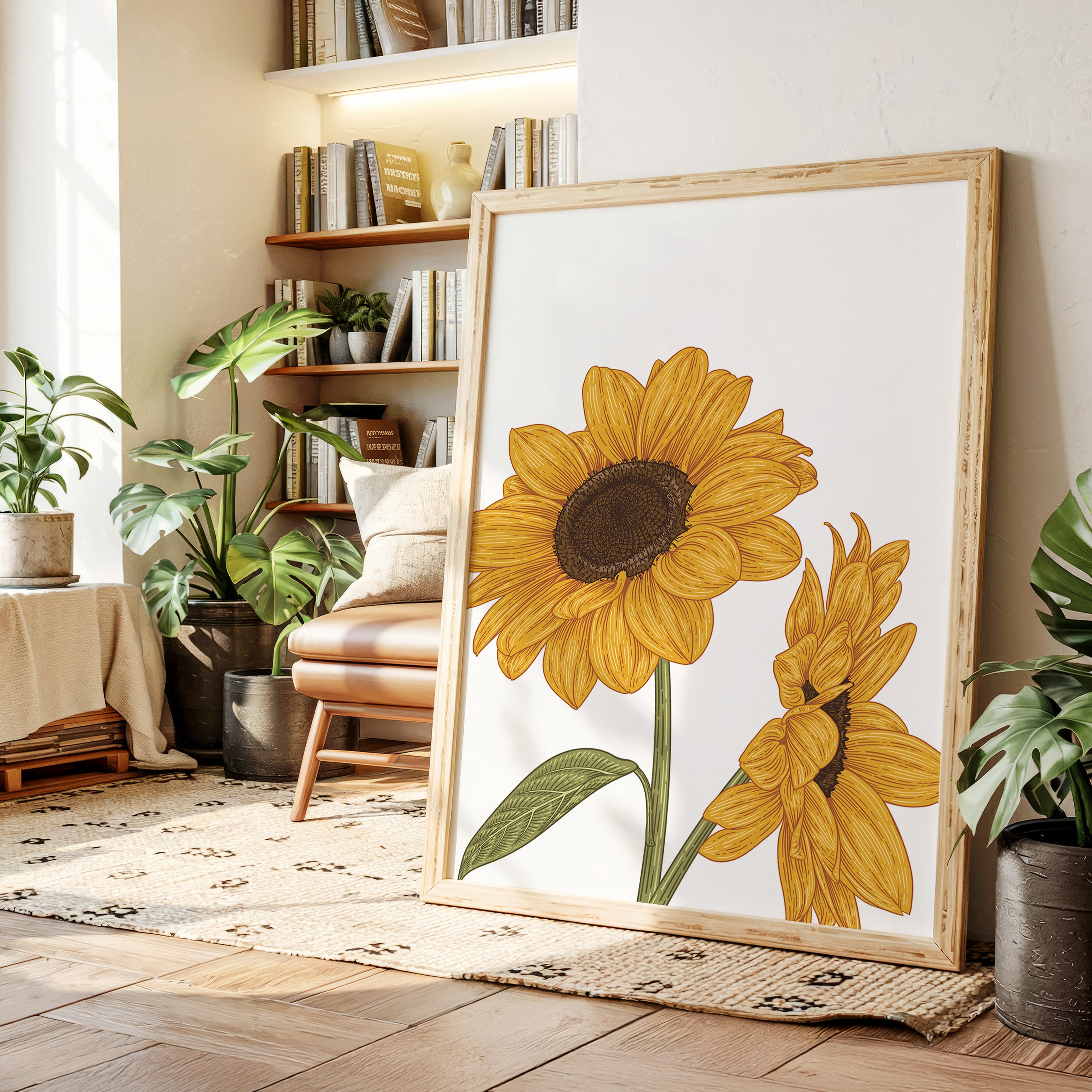 Golden Petals Greet Morning Sun