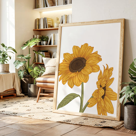 Golden Petals Greet Morning Sun