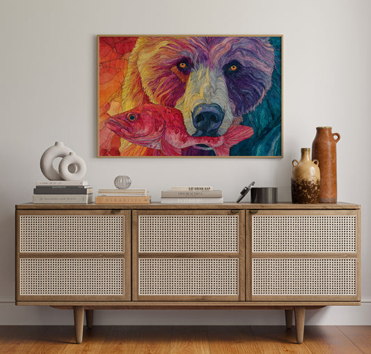 Rainbow Bear Meets Crimson Catch