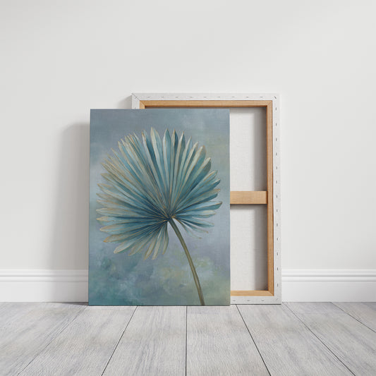 Azure Palm Whispers Serenity