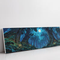 Moonlit Enchanted Forest Path