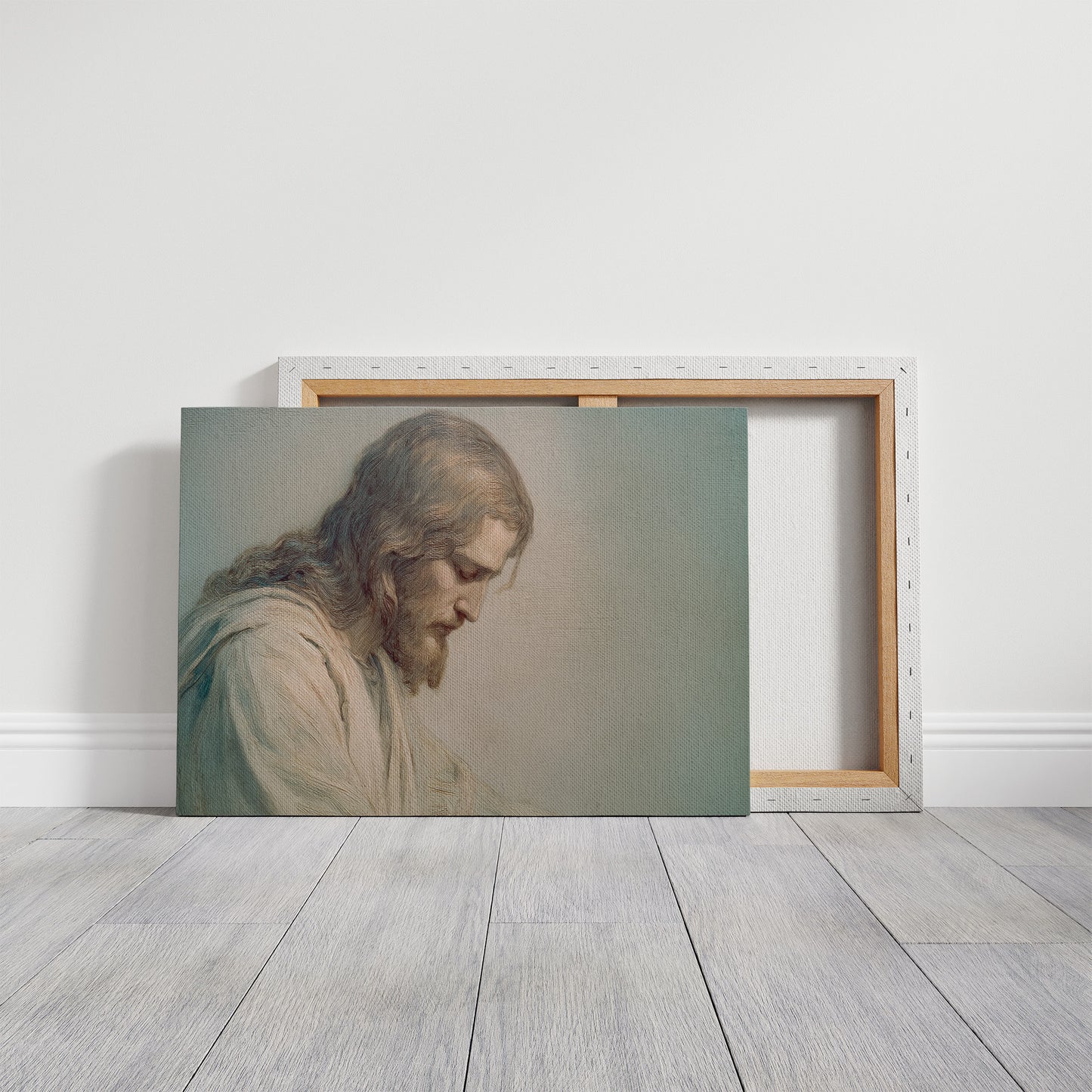 Quiet Portrait Among Beloved Pages