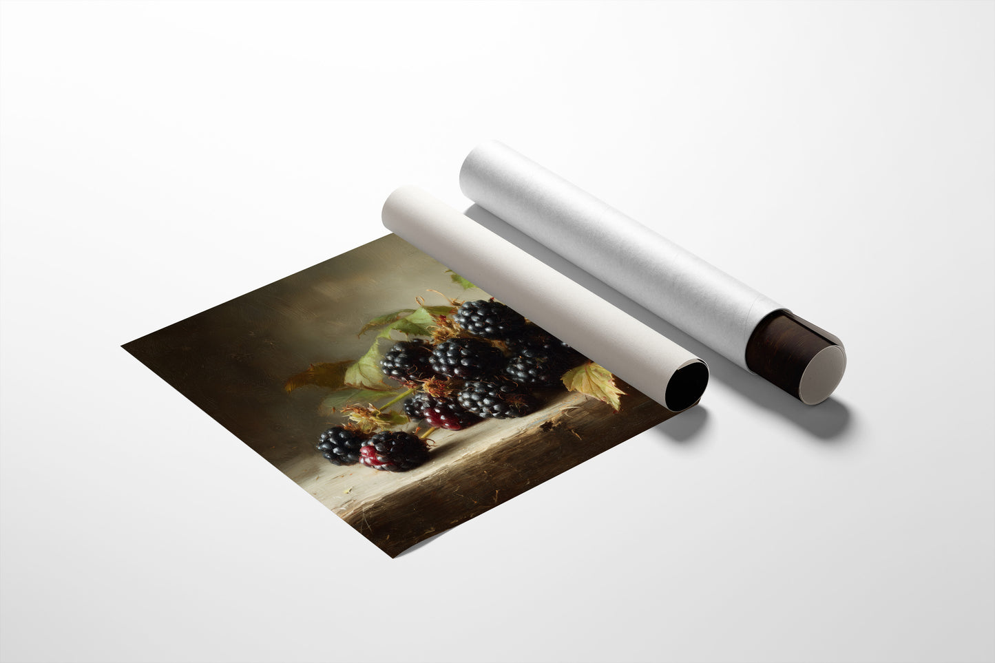 Blackberries Among Literary Treasures