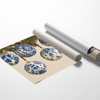 Blue Toile, Up Close