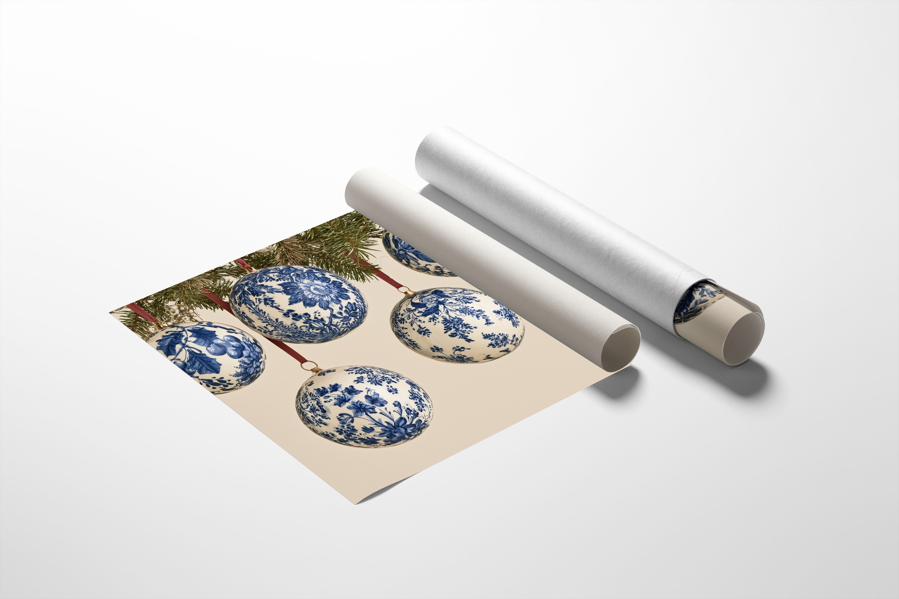 Blue Toile, Up Close
