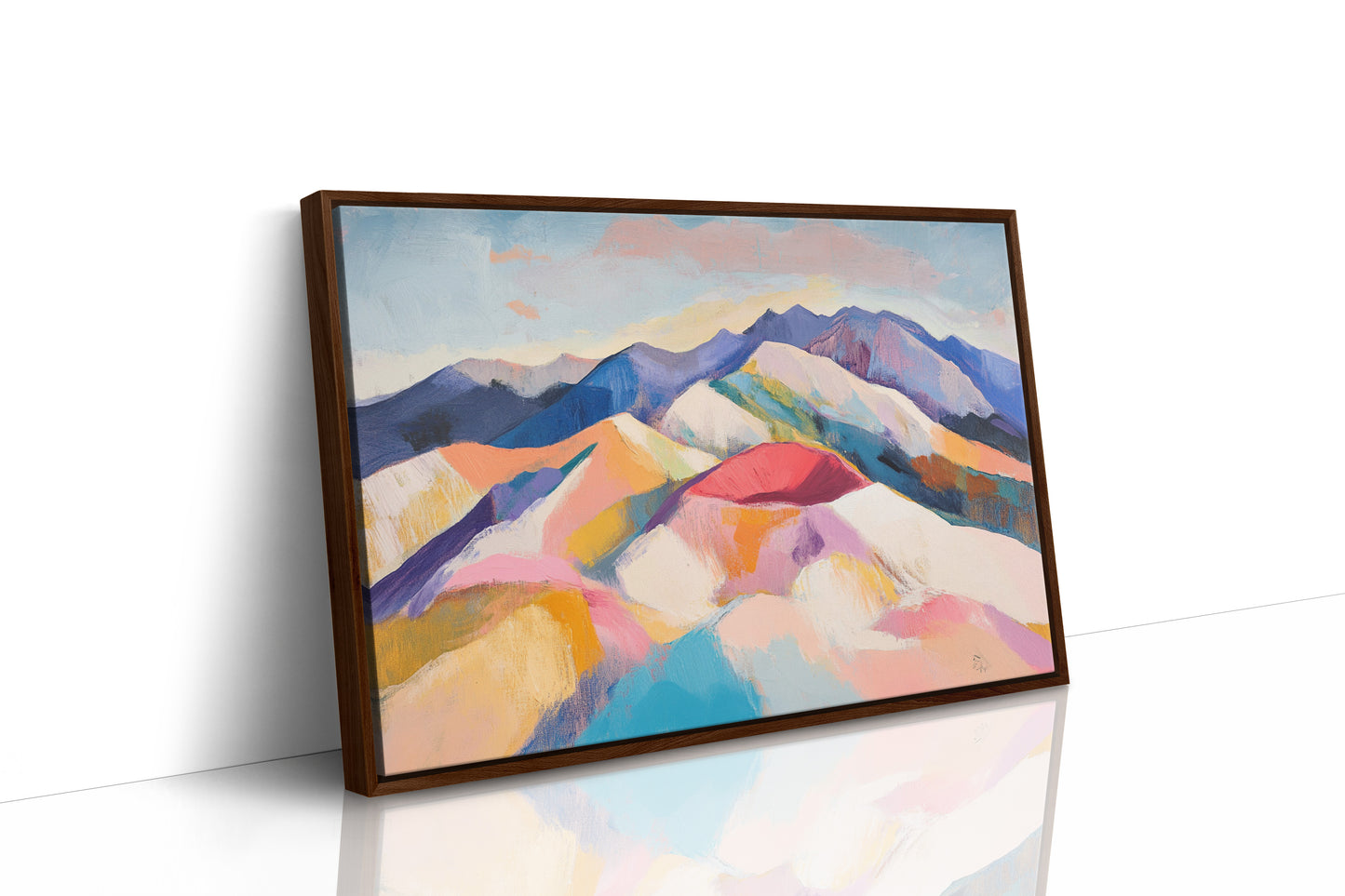 Mountains Wear Their Summer Colors