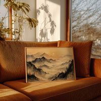 Mountains Rest In Golden Hour