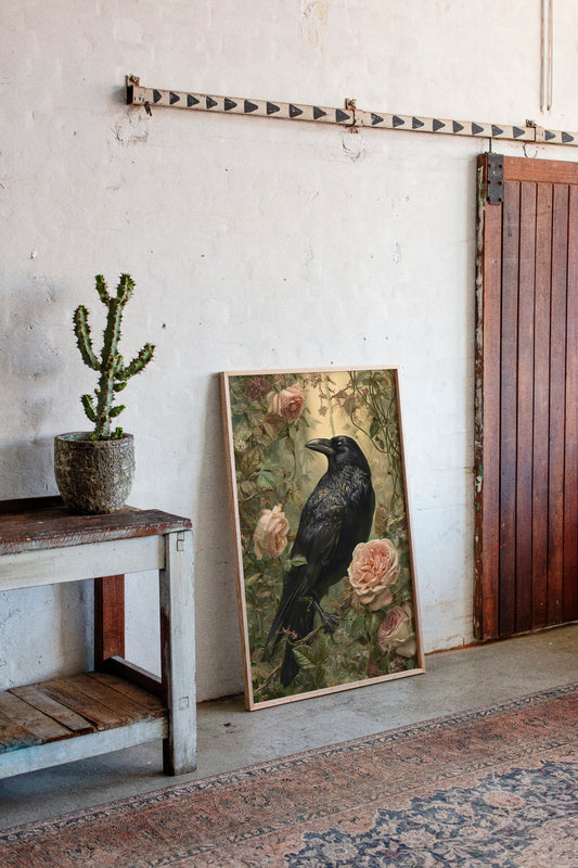 The Raven Among Blossoms