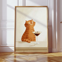 A Sip of Feline Indulgence