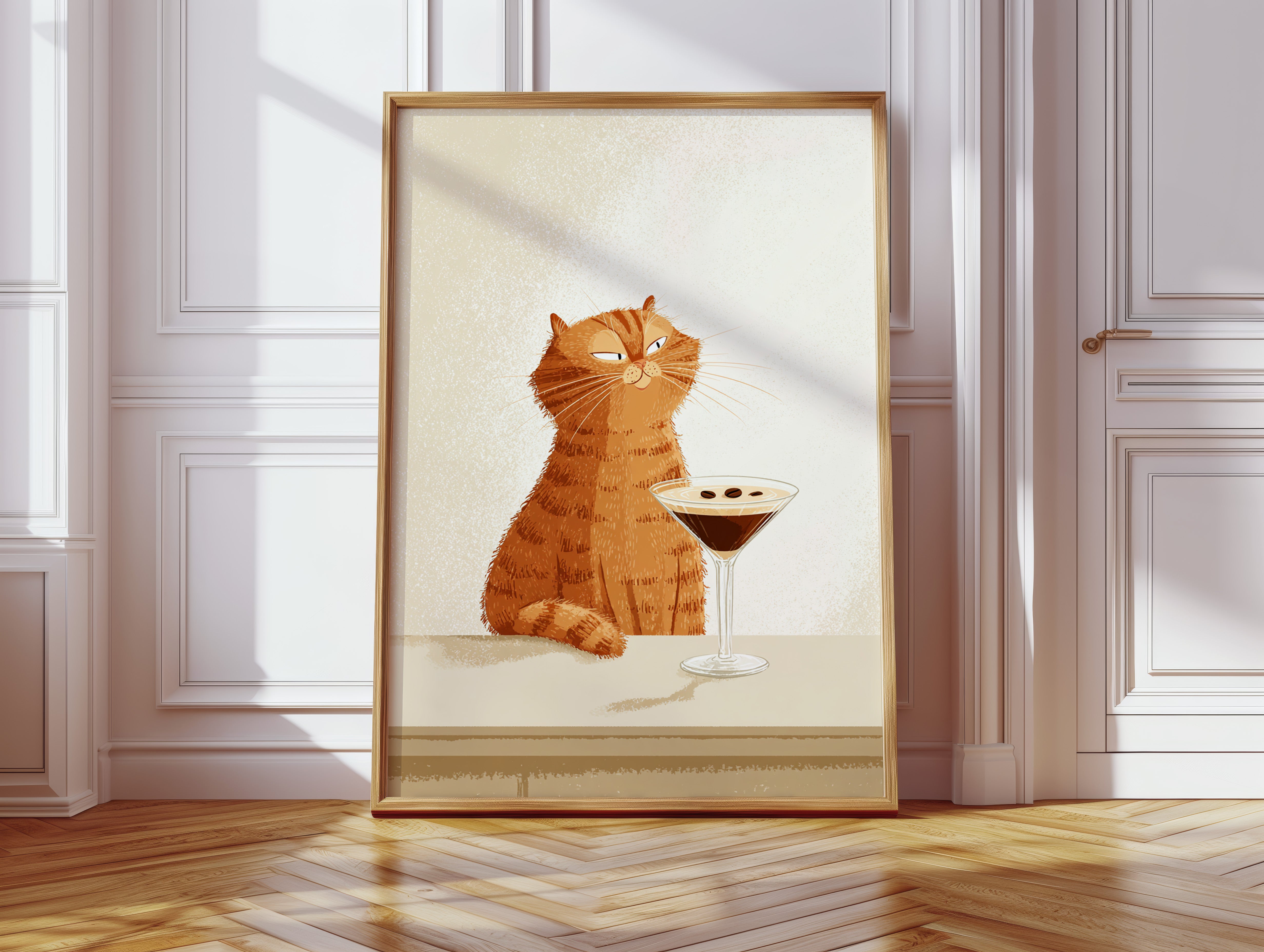 A Sip of Feline Indulgence
