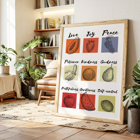 Sweet Fruits Teach Life's Gentle Ways