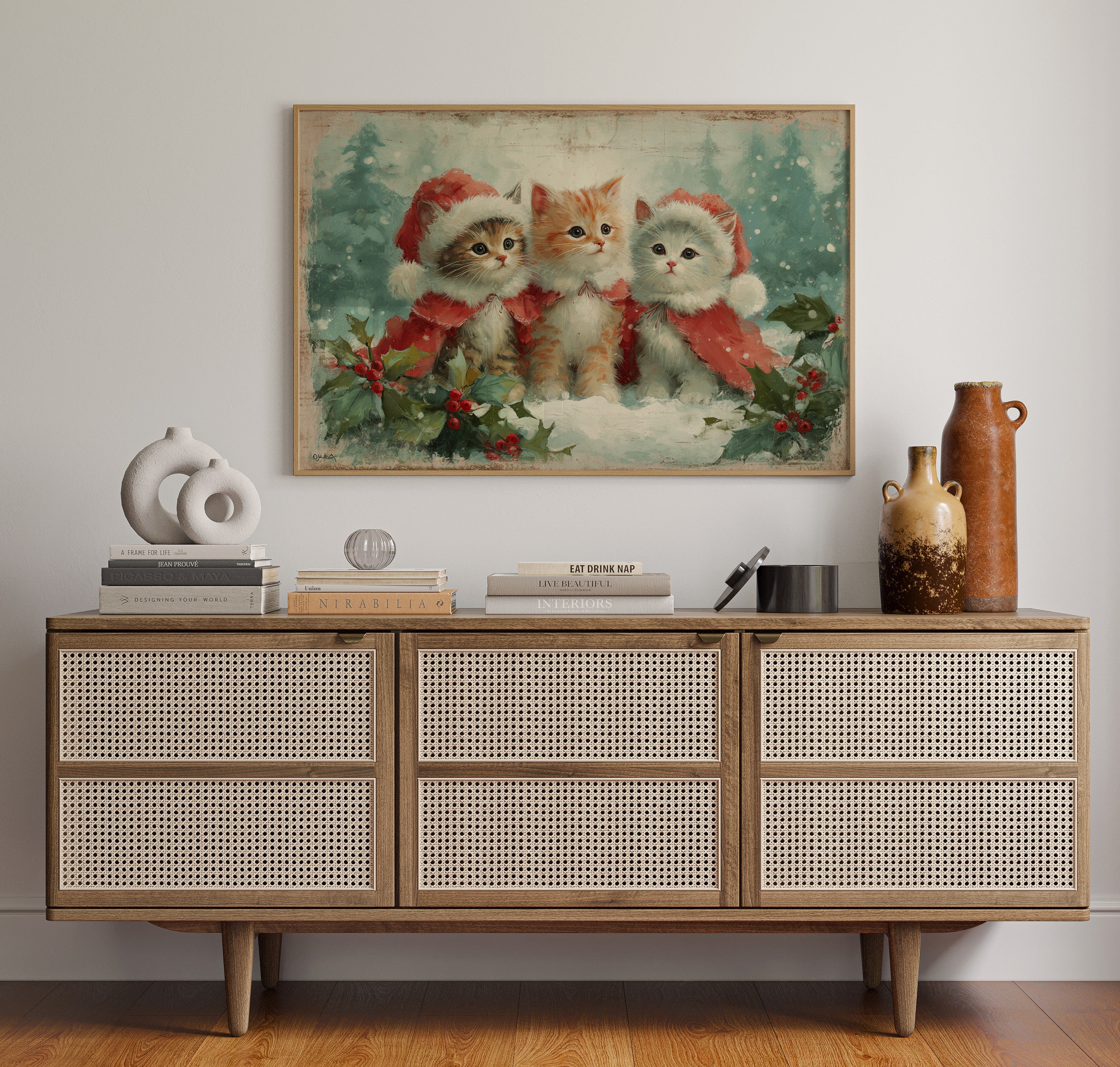 Holiday Kittens Share Winter Magic