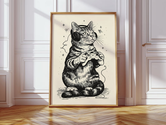 Gaming Cat: A Feline Odyssey