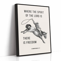 Faith Rides The Wild Frontier