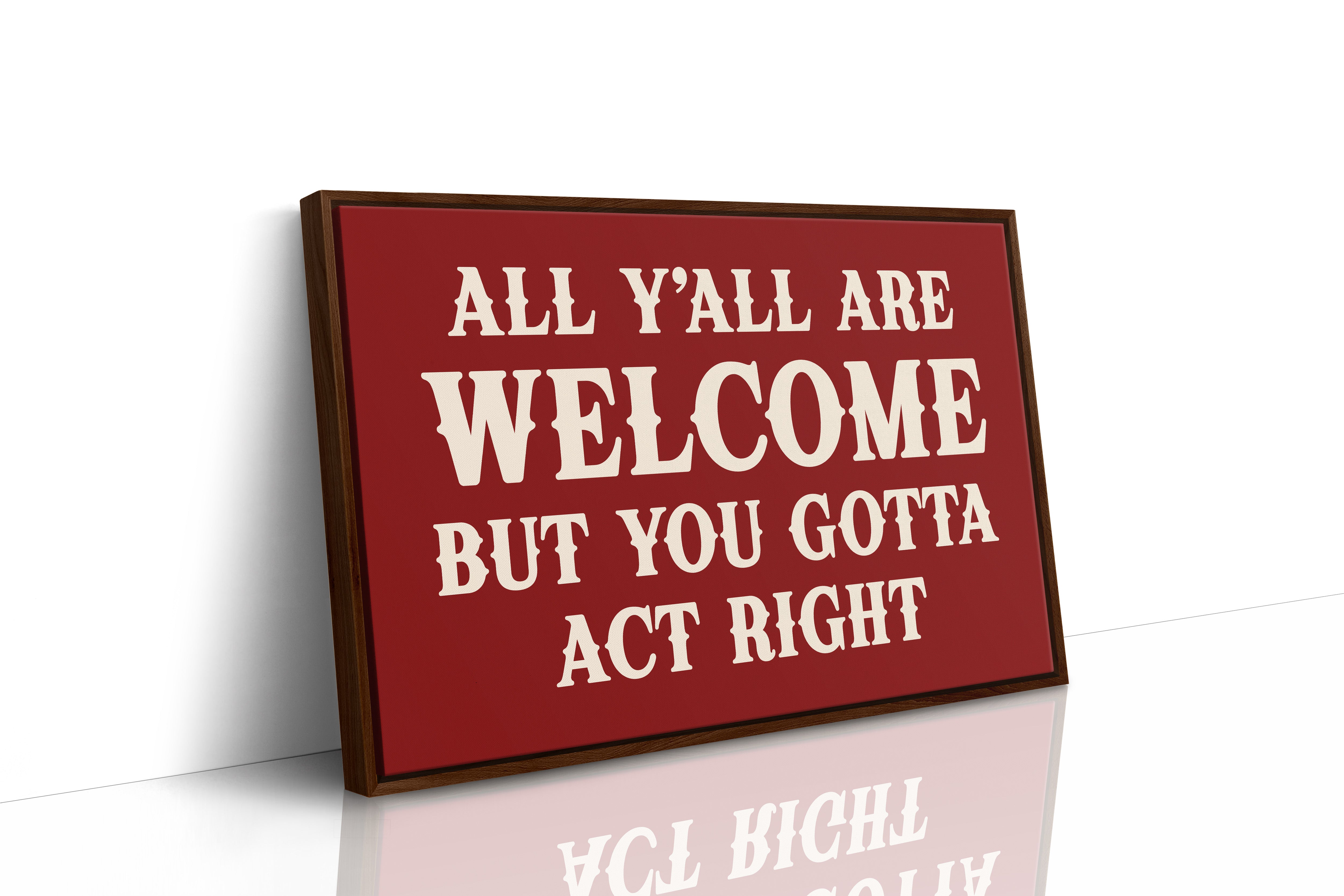 The House Rules Are Simple