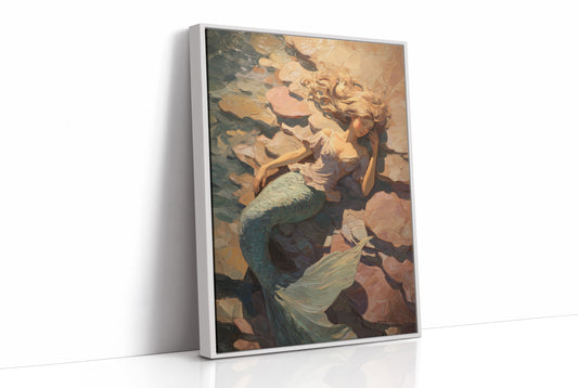 Coastal Myth Emerges From Canvas