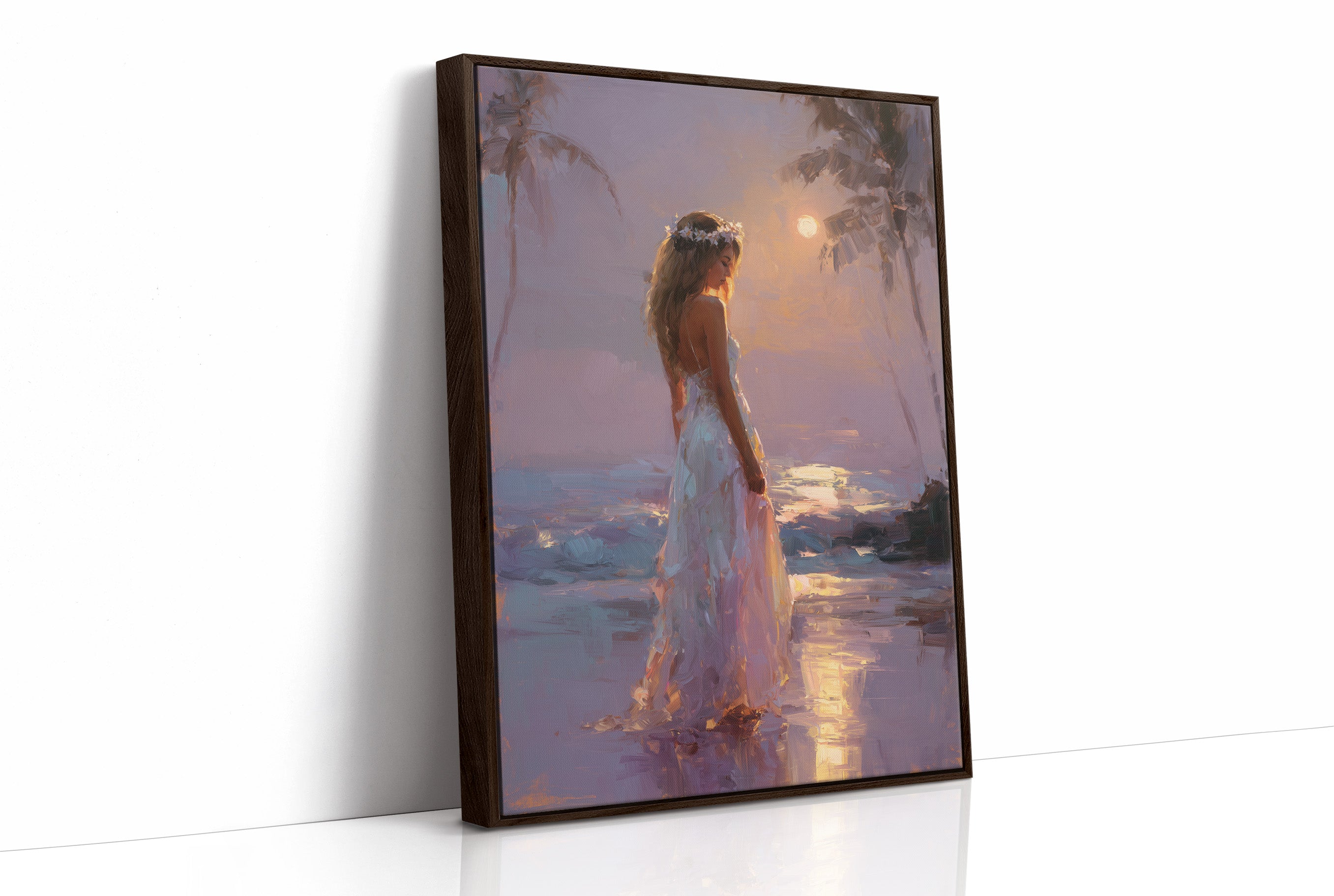 Twilight Reverie at Ocean's Edge