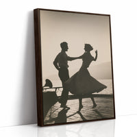 Dockside Waltz At Golden Hour