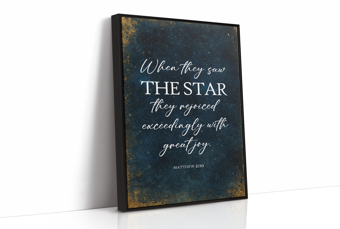 Starlit Words In Winter Glow