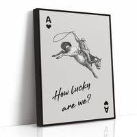 Cowboy's Gamble On Bronco Ride