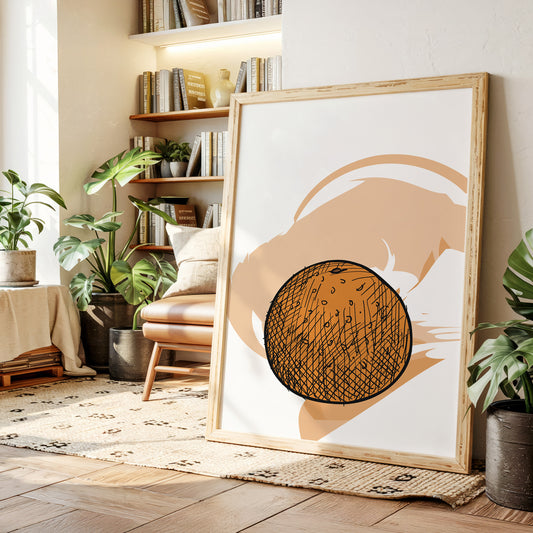 Orange Moon Sketches Her Story