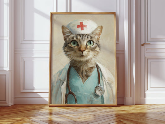 A Feline Healer's Gentle Touch