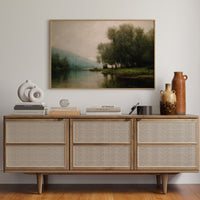 Mist Softens The River's Edge