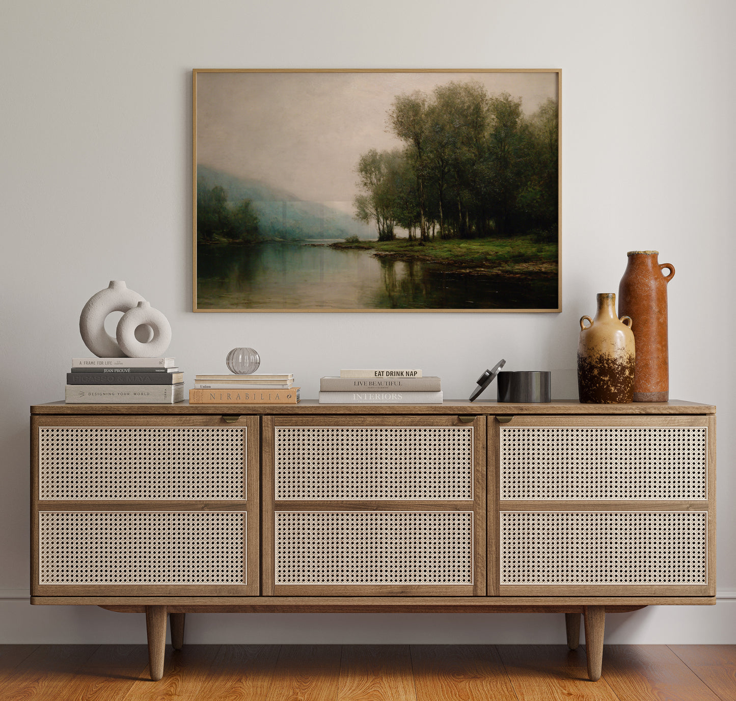 Mist Softens The River's Edge