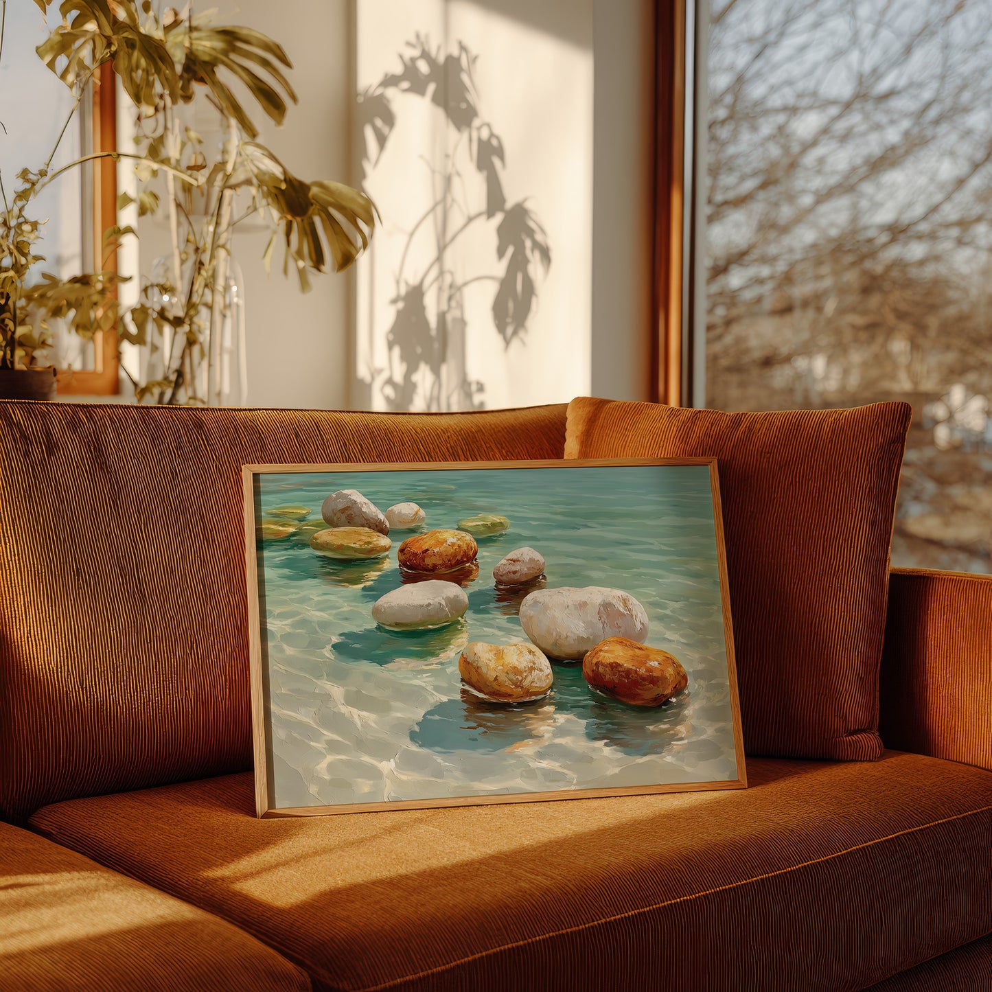 Stones Dance In Turquoise Waters