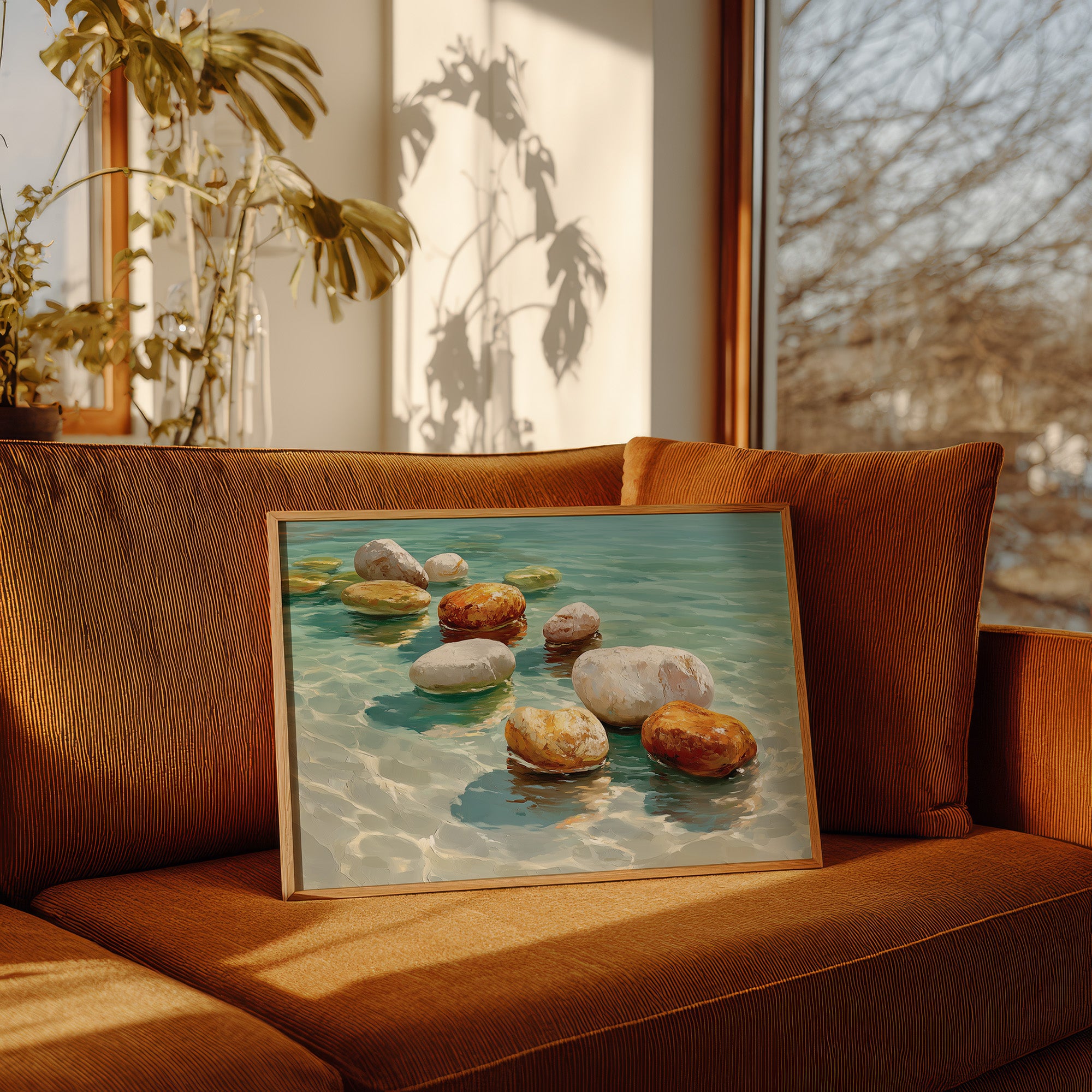 Stones Dance In Turquoise Waters