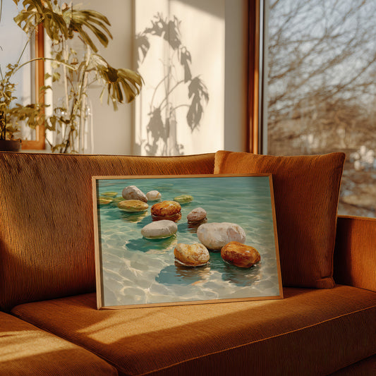 Stones Dance In Turquoise Waters