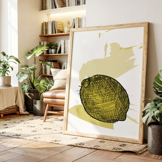 Citrus Lines Draw Morning Gold