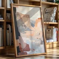 Canyon Light: Abstract Southwest Landscape