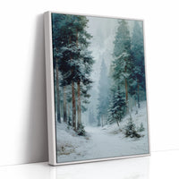 Deep in the Frosted Pines