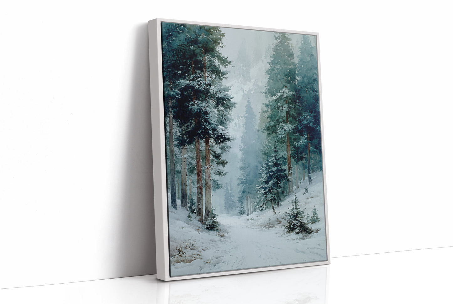 Deep in the Frosted Pines