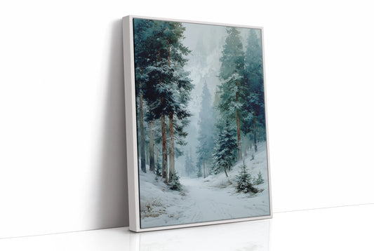 Deep in the Frosted Pines