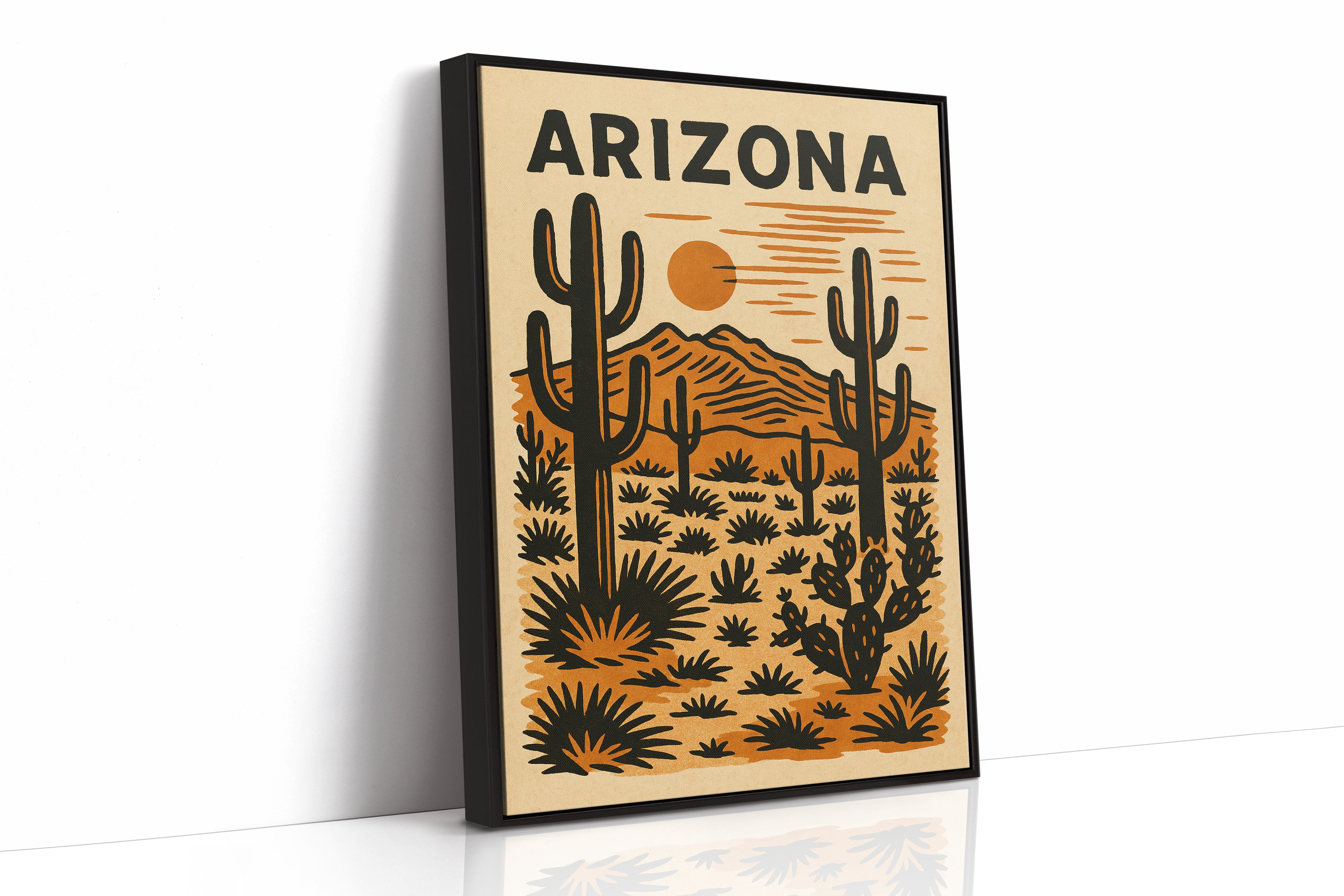 Saguaro Sunset Calls You Home