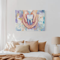 Gentle Hands Hold Healing Light