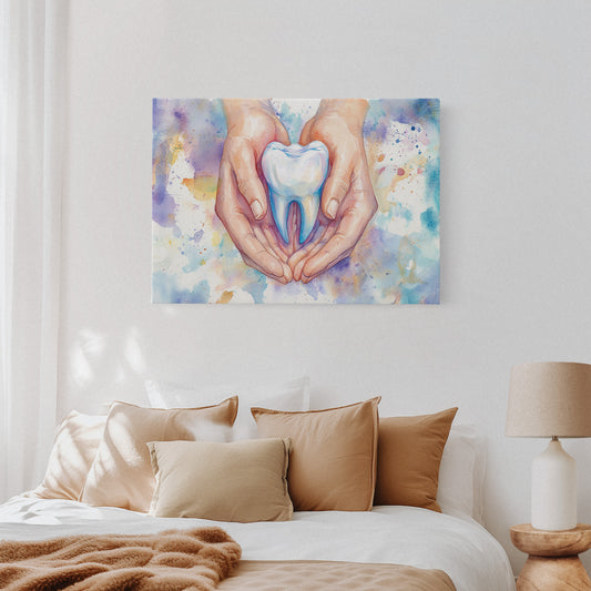 Gentle Hands Hold Healing Light
