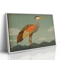 Stillness of the Painted Heron