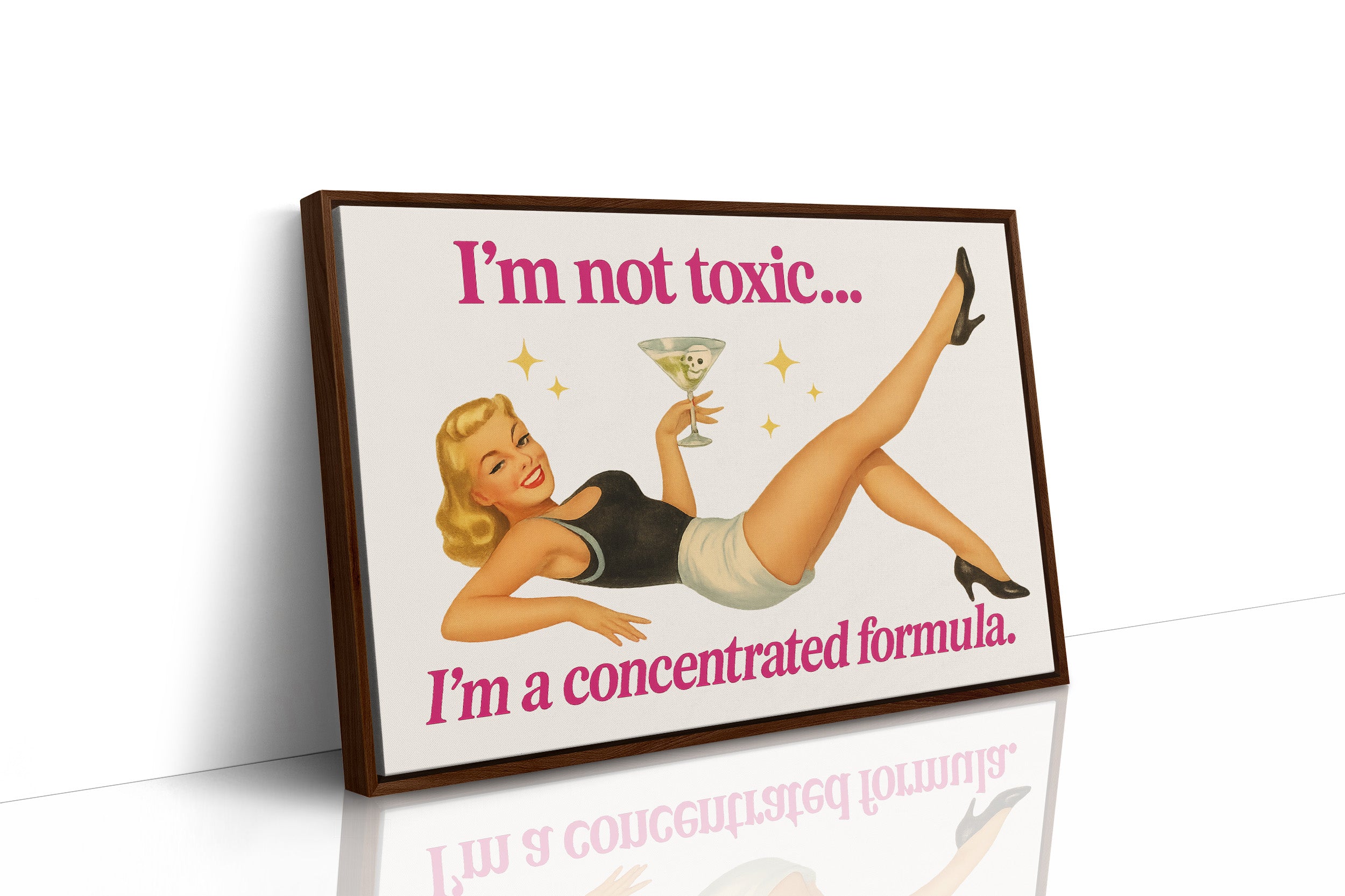 Retro Sass Serves Cocktail Humor