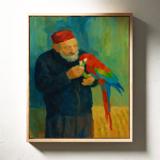 Gentle Moments With Scarlet Wings