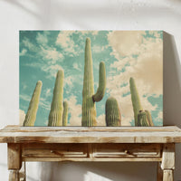 Desert Giants Under Dreamy Skies