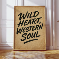 Wild Heart Western Soul Print