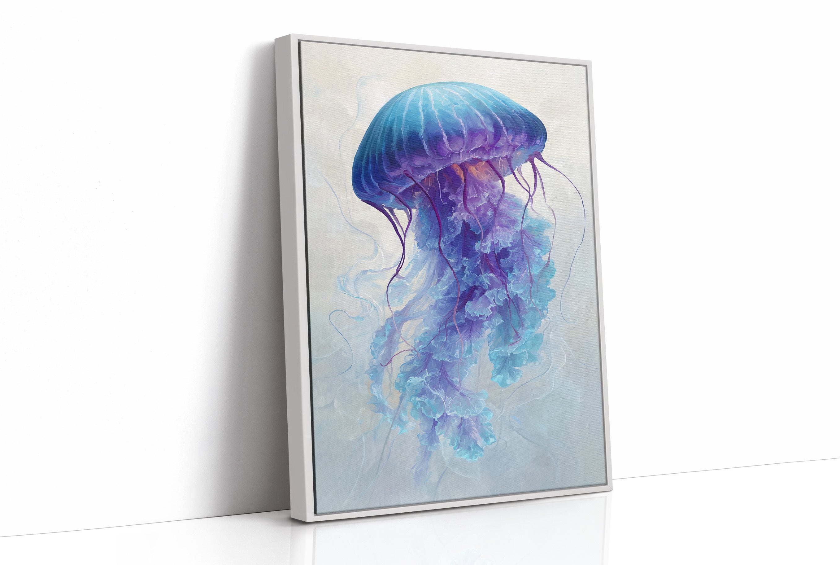 Ocean Depths In Violet Dance