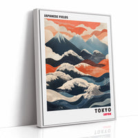 Japanese Fields – Mountain and Wave Harmony