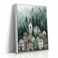 Village Beneath the Pines